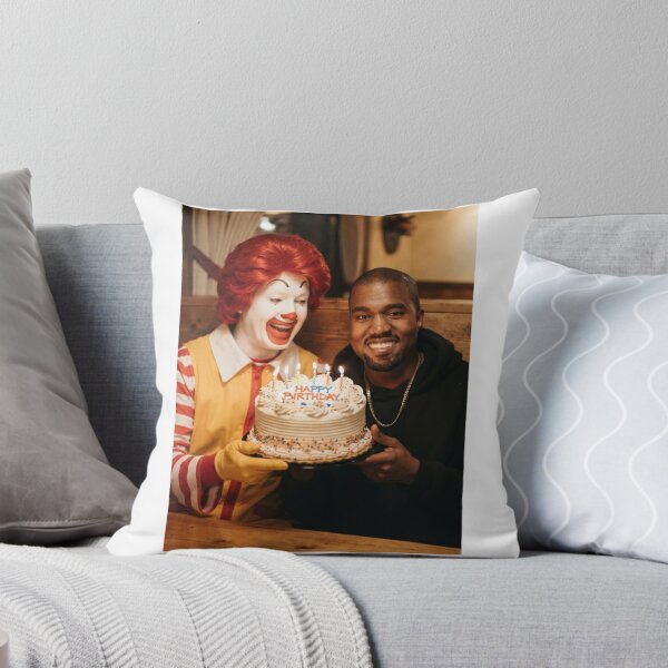 Item preview, Kanye west Ronald mcdonald mcdonalds grimace meme memes funny parody christmas birthday  designed and sold by CheeseBlueprint.