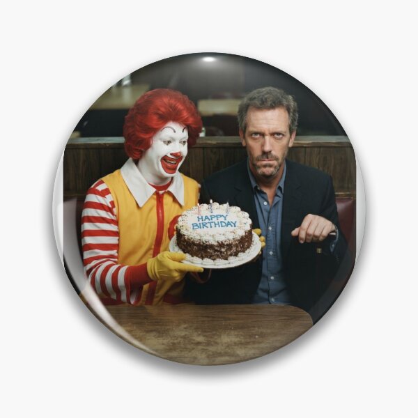 Item preview, Doctor house Ronald mcdonald mcdonalds grimace meme memes funny parody christmas birthday  designed and sold by CheeseBlueprint.