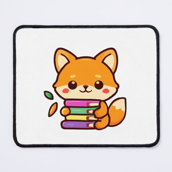 Item preview, Fox Book Lover designed and sold by foryouandyours.