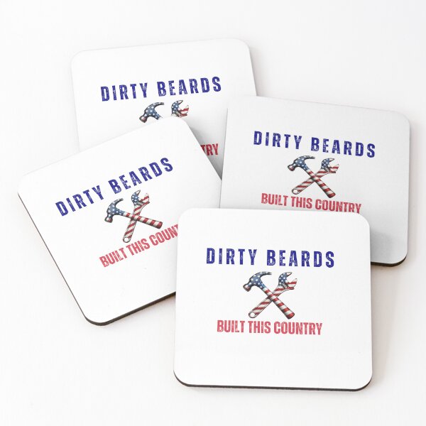 Item preview, Dirty Beards Built This Country (Hammer & Wrench) designed and sold by DirtyBeards.