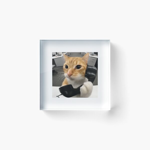 Item preview, Customer Support Cat designed and sold by TempestStudio.