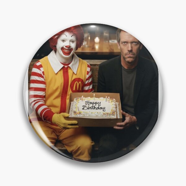 Item preview, Doctor house Ronald mcdonald mcdonalds grimace meme memes funny parody christmas birthday  designed and sold by CheeseBlueprint.