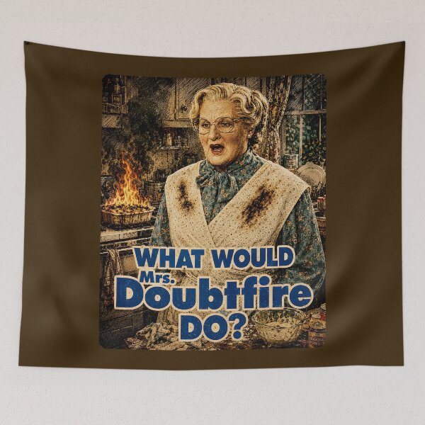 Item preview, What would Mrs. Doubtfire do? designed and sold by TeeCodes.