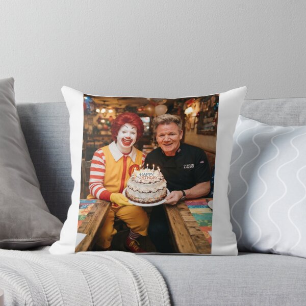 Item preview, Gordon ramsay Ronald mcdonald mcdonalds grimace meme memes funny parody christmas birthday  designed and sold by CheeseBlueprint.