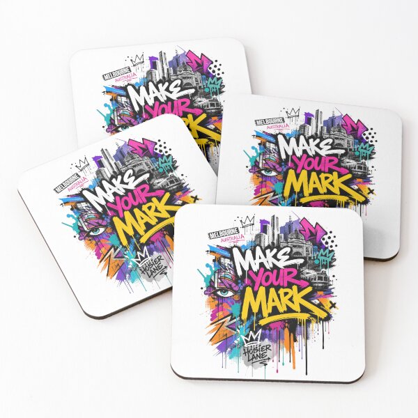 Item preview, Hosier Lane Street Art – Make Your Mark – Melbourne Graffiti Design designed and sold by bobscraze.