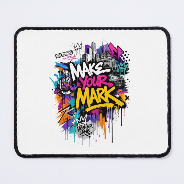 Item preview, Hosier Lane Street Art – Make Your Mark – Melbourne Graffiti Design designed and sold by bobscraze.