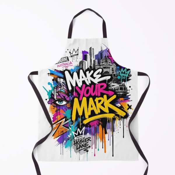 Item preview, Hosier Lane Street Art – Make Your Mark – Melbourne Graffiti Design designed and sold by bobscraze.