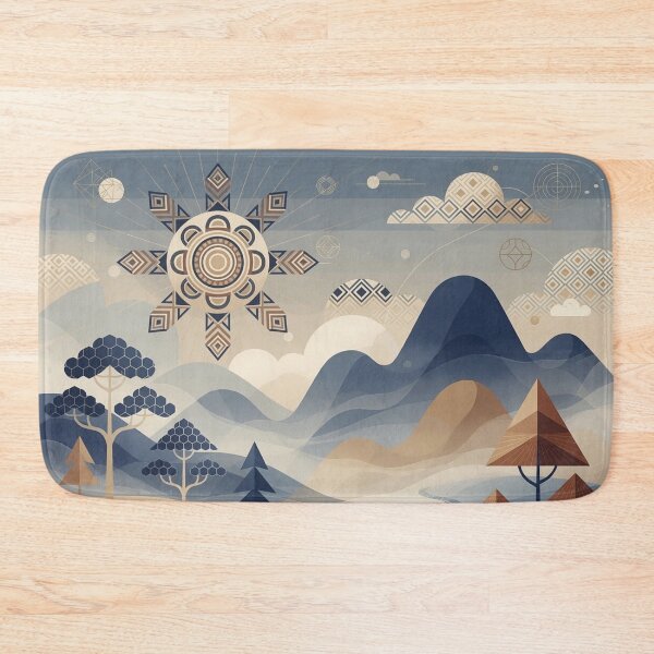 Item preview, Horizon Mandala (Indigo Blue) designed and sold by WeaveSphere.