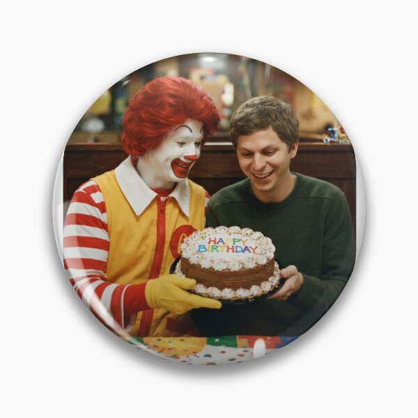 Item preview, Michael cera Ronald mcdonald mcdonalds grimace meme memes funny parody christmas birthday  designed and sold by CheeseBlueprint.