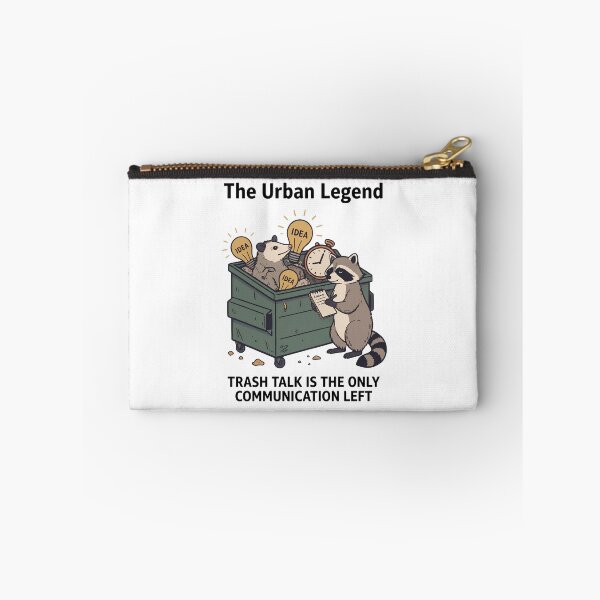 Item preview, The Urban Legend Trash Talk Raccoon Opossum designed and sold by BobbyTee Merch.