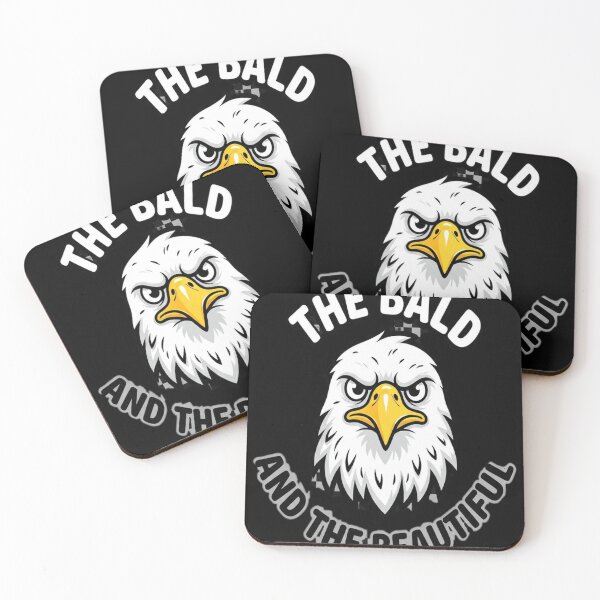 Item preview, The Bald And The Beautiful (Bald Eagle) designed and sold by DeBrainstore.