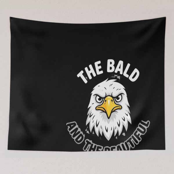 Item preview, The Bald And The Beautiful (Bald Eagle) designed and sold by DeBrainstore.