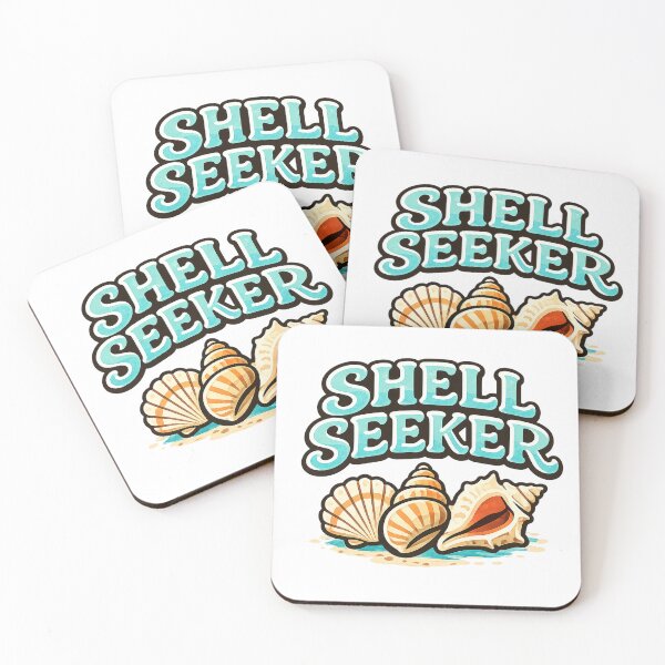 Item preview, Shell Seeker Funny Beach Design designed and sold by EastEndTownie.