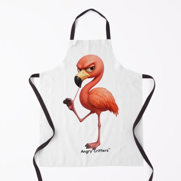 Item preview, Angry Flamingo in Gum designed and sold by lynnk0809.