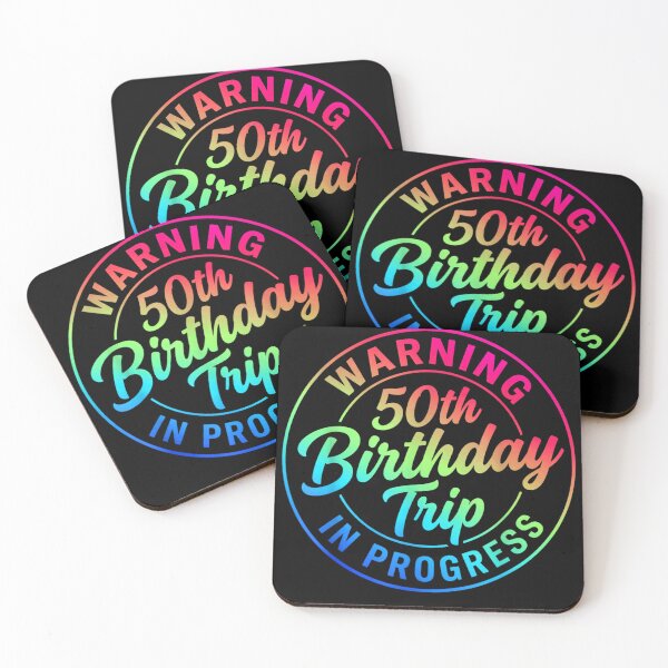 Item preview, Warning 50th Birthday Trip in Progress Funny 50 Years Old  designed and sold by FCHECHKL.