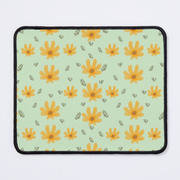 Item preview, Yellow Watercolor Flower Seamless Design designed and sold by Cato Designs.