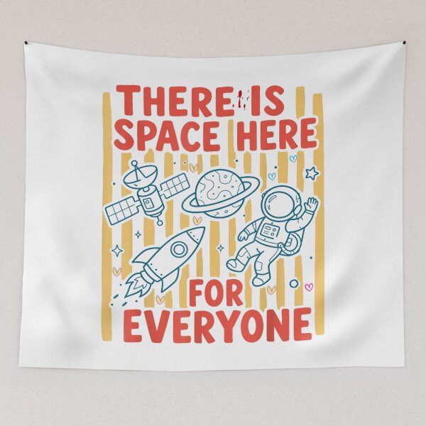 Item preview, There is Space Here for Everyone Inclusion Teacher  designed and sold by skeastore.