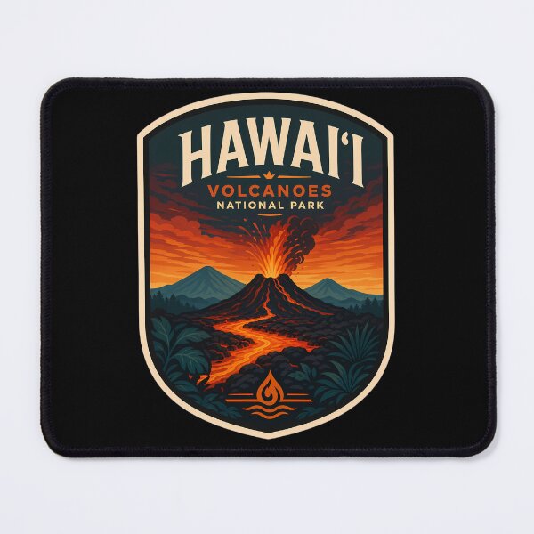 Item preview, Hawaii Volcanoes National Park Nature Landscape designed and sold by FrontierCosmic.
