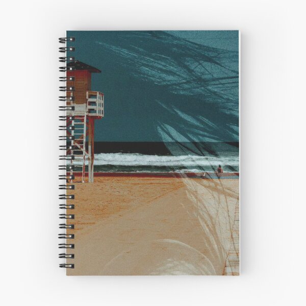 Item preview, Dreaming by the Ocean – Double Exposure Lifeguard Tower Fine Art Photography designed and sold by Vita-Kvitash.