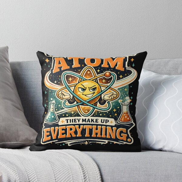 Item preview, Never Trust an Atom Funny Science Pun Gift designed and sold by Retro Rascals Co..
