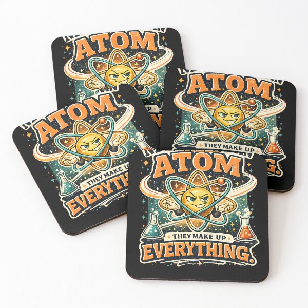Item preview, Never Trust an Atom Funny Science Pun Gift designed and sold by Retro Rascals Co..