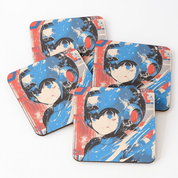 Item preview, Mega Man Vintage Japanese Manga Cover  designed and sold by AnimeArsenalPrints.