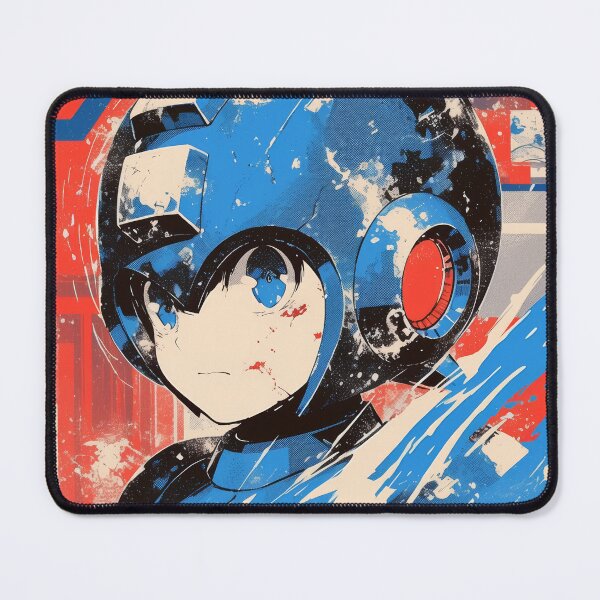Item preview, Mega Man Vintage Japanese Manga Cover designed and sold by AnimeArsenalPrints.