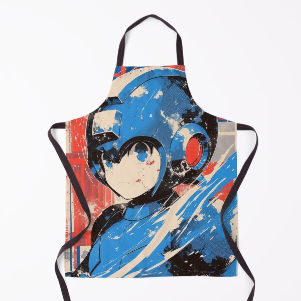 Item preview, Mega Man Vintage Japanese Manga Cover designed and sold by AnimeArsenalPrints.