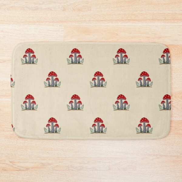 Item preview, Mushroom Seamless Design designed and sold by Cato Designs.