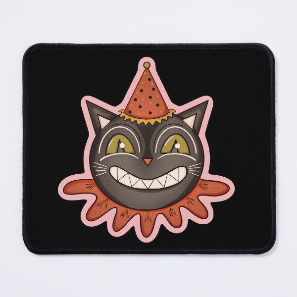 Item preview, Vintage Halloween Smiling Cat designed and sold by YesButNo Design.