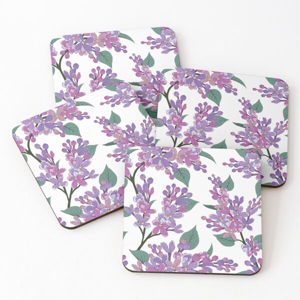 Item preview, Purple Lilac Floral Pattern designed and sold by The Pattern Mill.