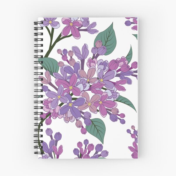 Item preview, Purple Lilac Floral Pattern designed and sold by The Pattern Mill.