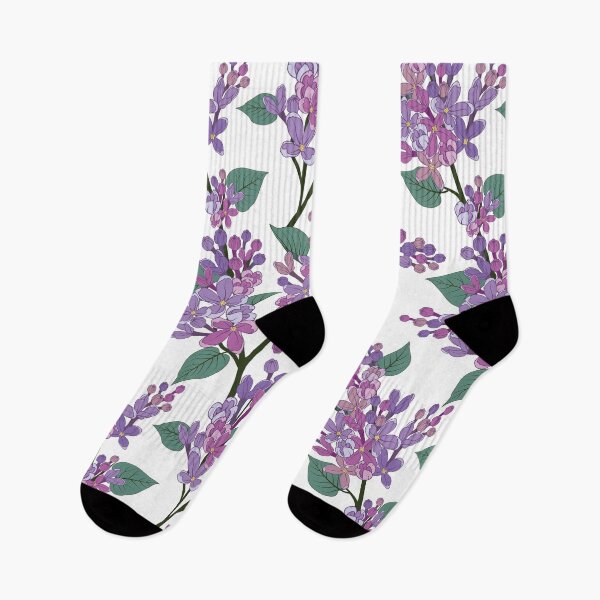 Item preview, Purple Lilac Floral Pattern designed and sold by The Pattern Mill.