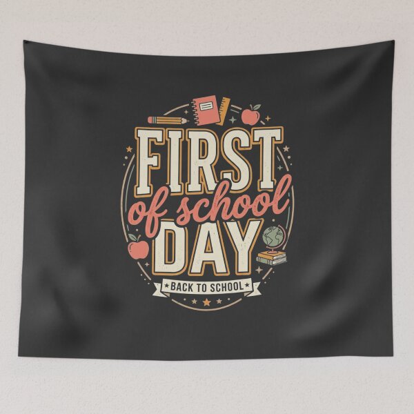 Item preview, Funny First Day of School Teacher Girls Back to School designed and sold by viectory.