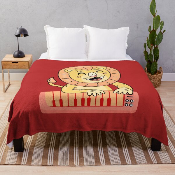 Item preview, Cute Lion Playing Keyboard Piano designed and sold by manojbalan1968.