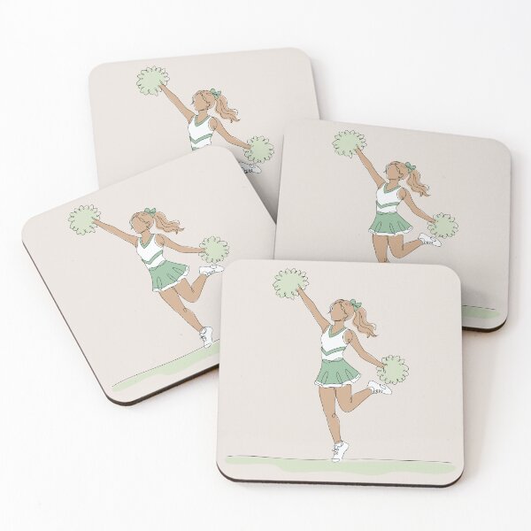 Item preview, Cheerleader One Line Drawing designed and sold by MaddiLoppnow.