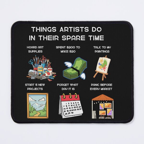 Item preview, More things artists do designed and sold by Linda Finstad.