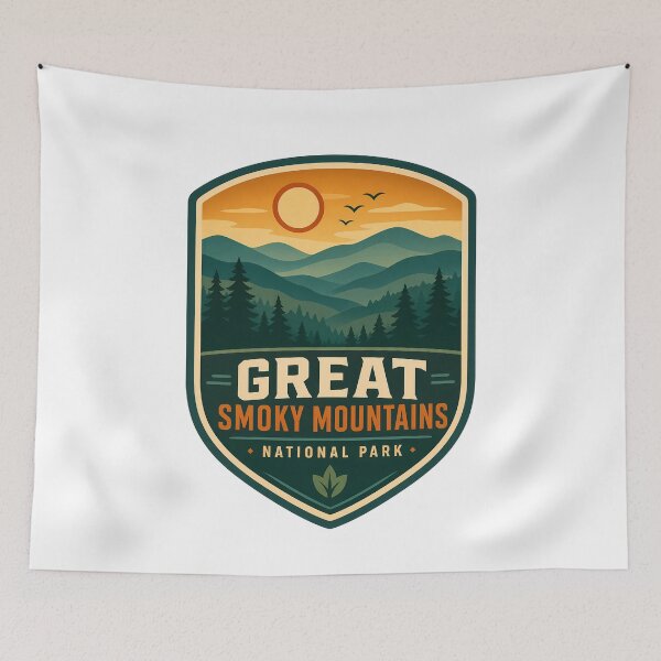 Item preview, Great Smoky Mountains National Park Nature Landscape designed and sold by FrontierCosmic.
