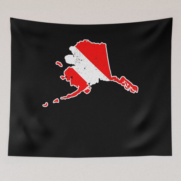 Item preview, Alaska Scuba Dive Shirt Scuba Flag Diver Flag Shirt designed and sold by shoppzee.