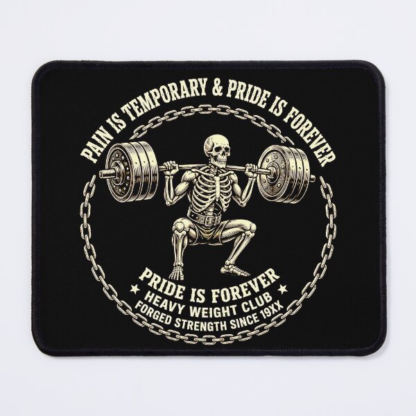 Item preview, Pain Is Temporary Pride Is Forever Fitness designed and sold by TeeMint5.