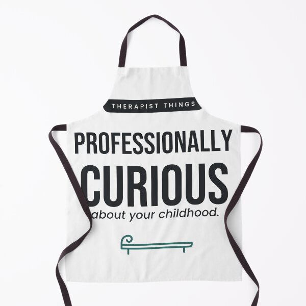 Item preview, Therapist Things Professionally Curious About Your Childhood designed and sold by QuietColumn.