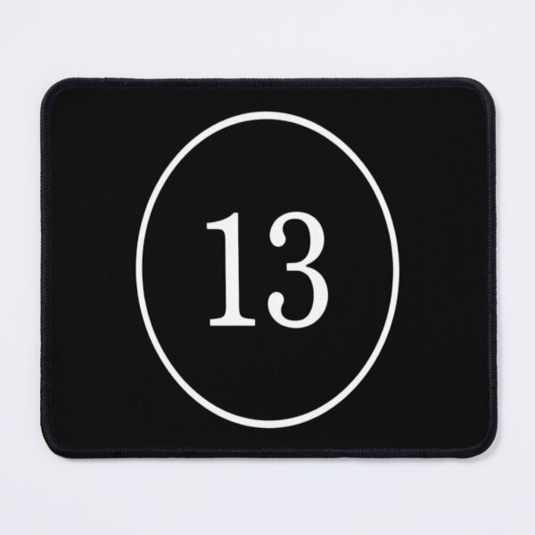 Item preview, Number 13 Black designed and sold by yeatsheggej.