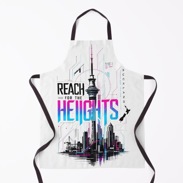 Item preview, Auckland Sky Tower Cyberpunk – Reach for the Heights – Urban Futuristic Art designed and sold by bobscraze.
