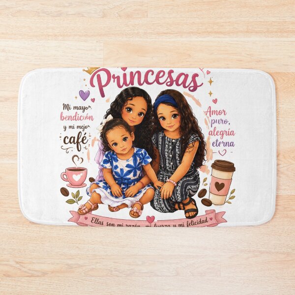 Item preview, My 3 Princesses - My 3 Daughters Love & Coffee  designed and sold by LC&LCPlatform.