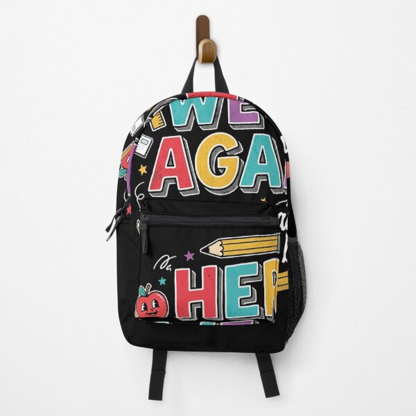 Item preview, Funny Here We Go Again I Mean Welcome Back to School designed and sold by viectory.