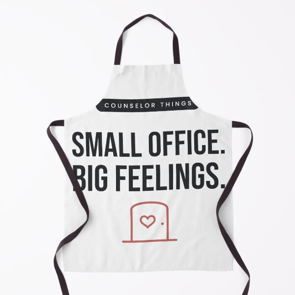 Item preview, School Counselor Small Office Big Feelings Counselor Gift designed and sold by QuietColumn.