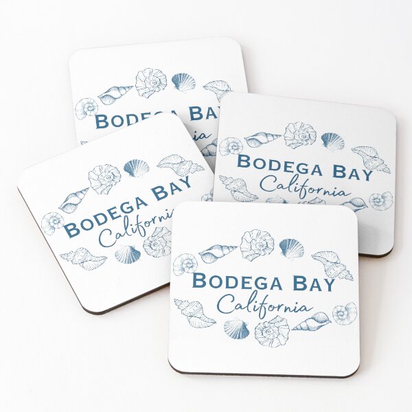 Item preview, Bodega Bay California Seashell Circle Shirt | Coastal Beach Souvenir Tee | Ocean-Inspired California Apparel designed and sold by DonnaRaine.
