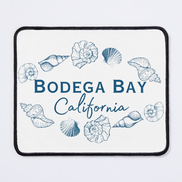 Item preview, Bodega Bay California Seashell Circle Shirt | Coastal Beach Souvenir Tee | Ocean-Inspired California Apparel designed and sold by DonnaRaine.