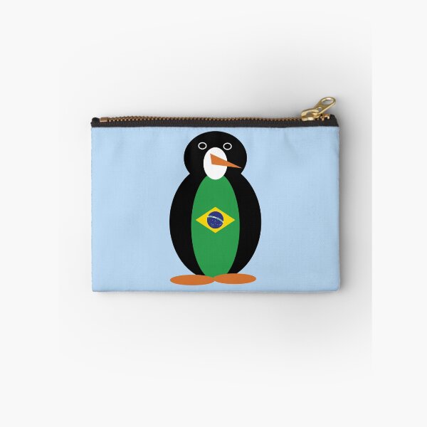 Item preview, Ms. Penguin Brazil Bandeira Brasileira Design designed and sold by AuntieShoe.