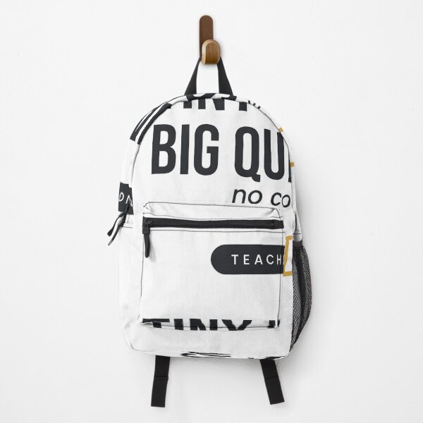 Item preview, Teacher Tiny Humans Big Questions No Coffee Left Funny Teacher designed and sold by QuietColumn.